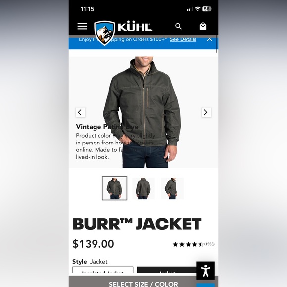 Kuhl Burr jacket - Picture 2 of 7